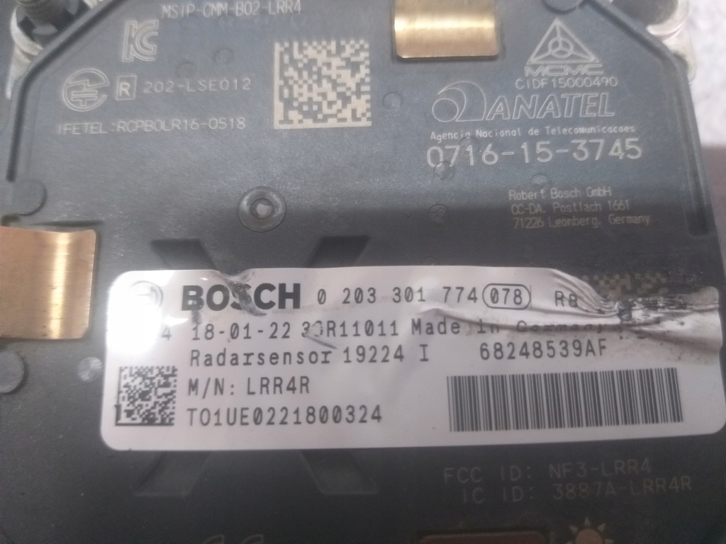 фото №3, Решётка радиатора решётка радиатора радар jeep compass ii 2 17- 0716-15-3745