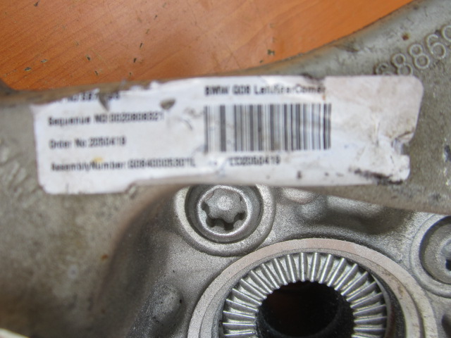 фото №6, Bmw ix3 g08 поворотний кулак ліва лівий задня задня ступиця 6886951