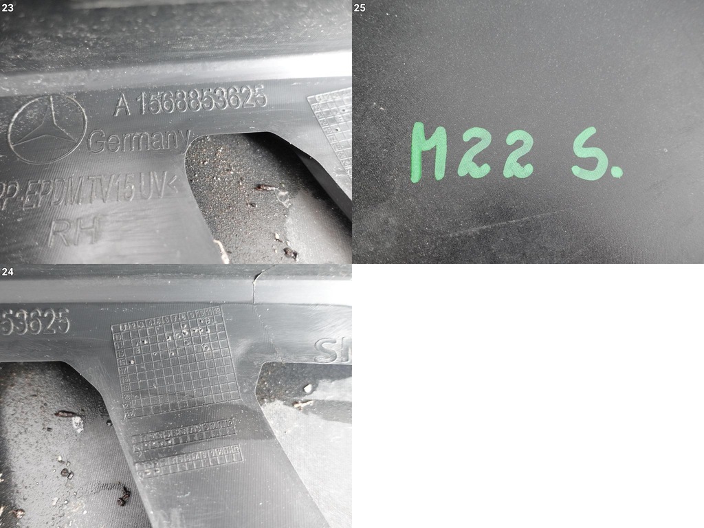 фото №12, Mercedes gla x156 45 amg спойлер карбон w бампер