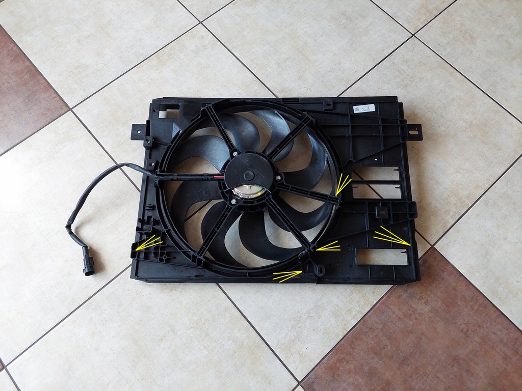 фото №1, Вентилятор - toyota proace