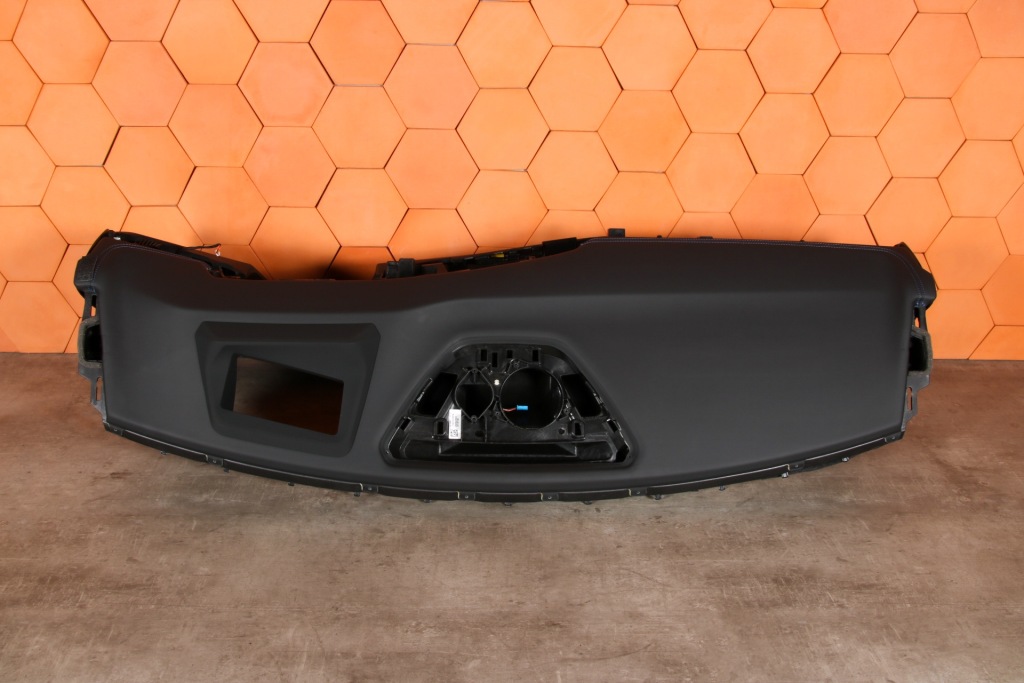 фото №8, Bmw x1 u11 приборная панель приборная панель  head up кожа niebieska nić anglik