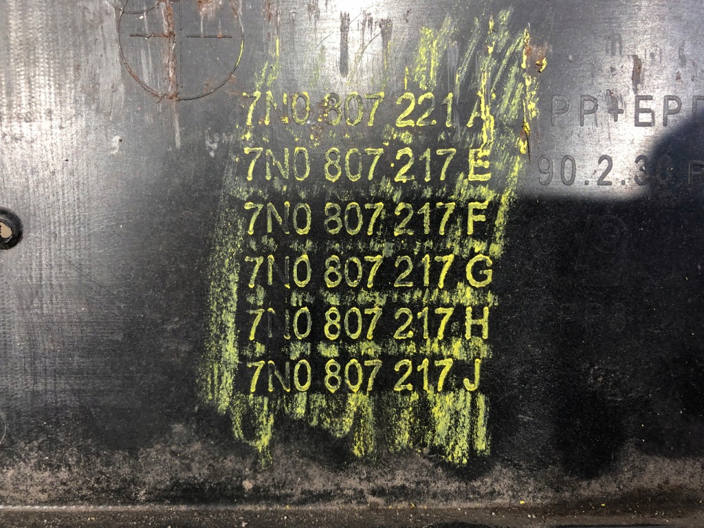 Vw sharan 2 7n 10-23 4xpdc бампер передний оригинал  !!! 7n0807221a 7n0807217e Киев