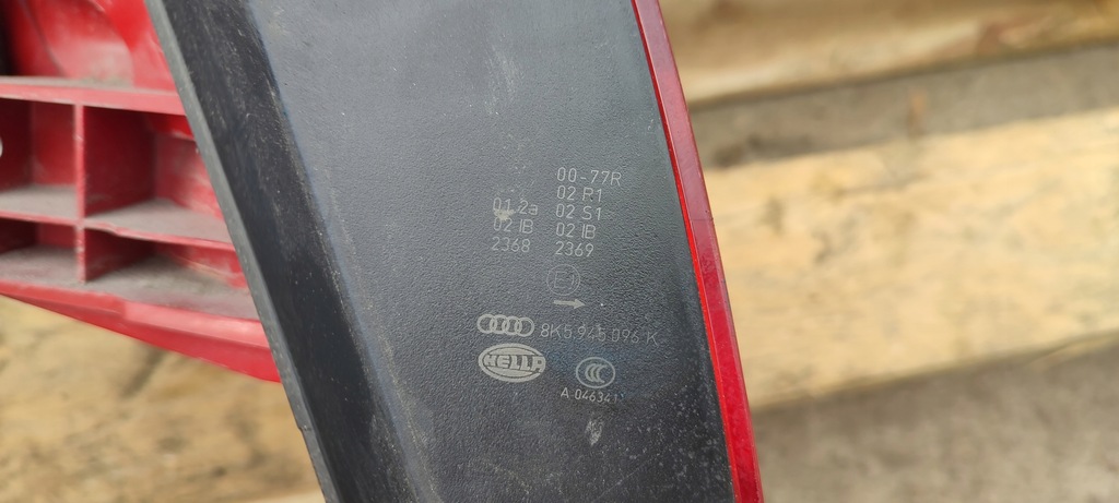 фото №11, Лампа правый задняя правая задняя audi a4 b8 sedan led 8k5945096k