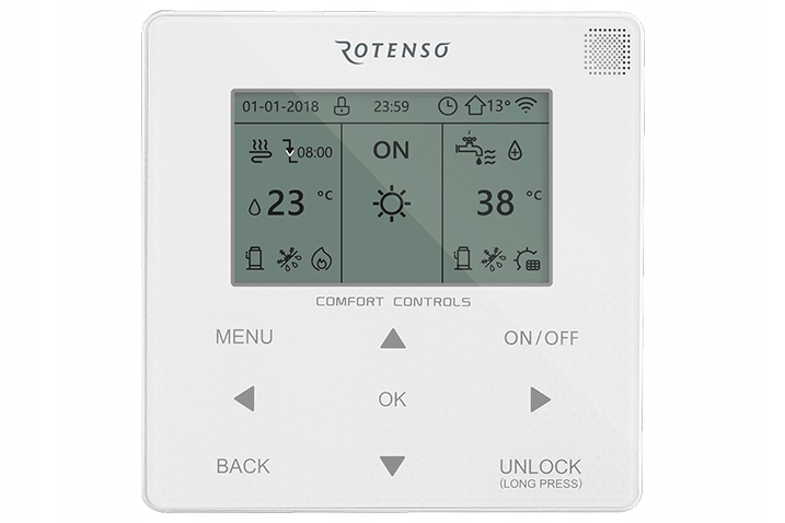 Насос тепла rotenso aquami split 8 kw 1-fazowa promocja raty zero в Украине