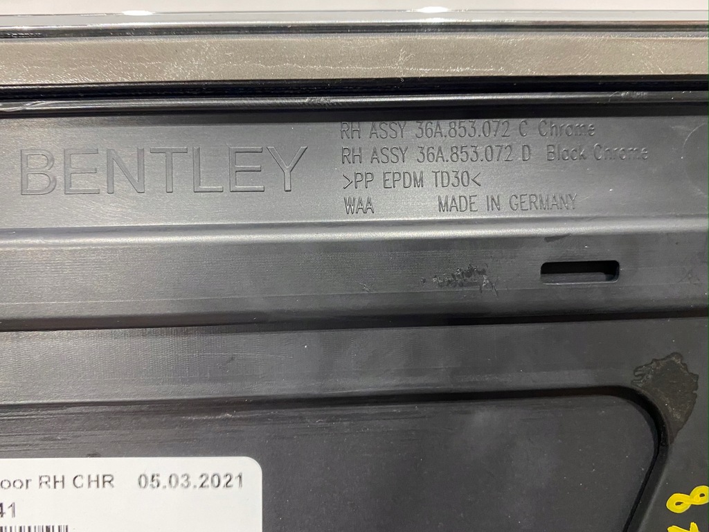 фото №6, Bentley bentayga накладка молдинг дверь r 36a853072