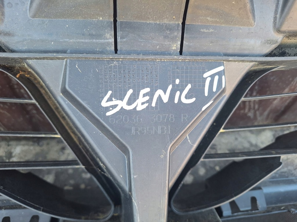 фото №4, Pas передній підсилювач решітка радіатора renault scenic iii