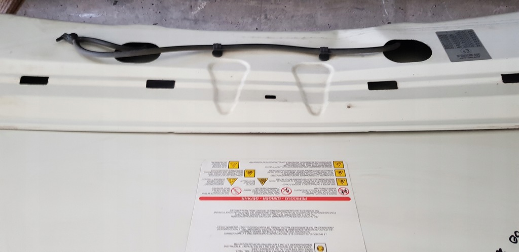 фото №9, Fiat doblo капот. 2010-15.opel combo 11- .249 белый