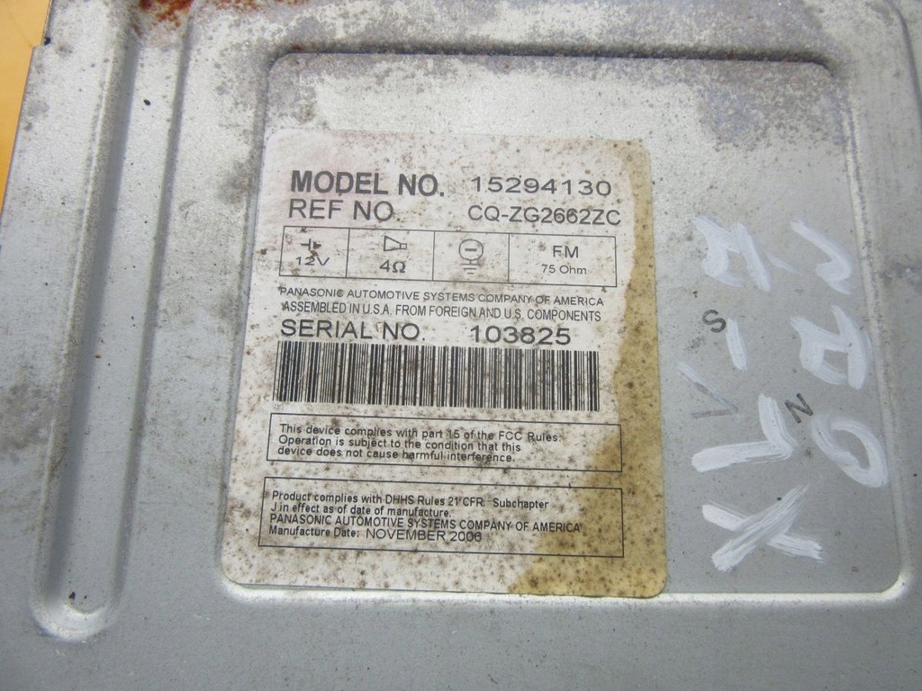 фото №3, Suzuki xl7 2007 радио радиопроигрыватель cd