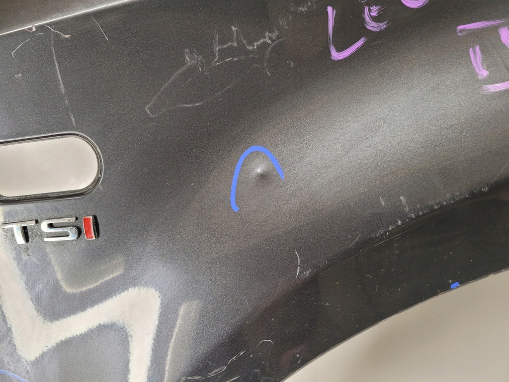 фото №8, Seat leon 2 ii 1p0 05- крыло правый передний перед