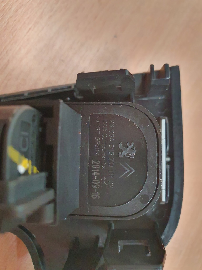 фото №13, Панель переключатель зеркал 96664315zd citroen ds5