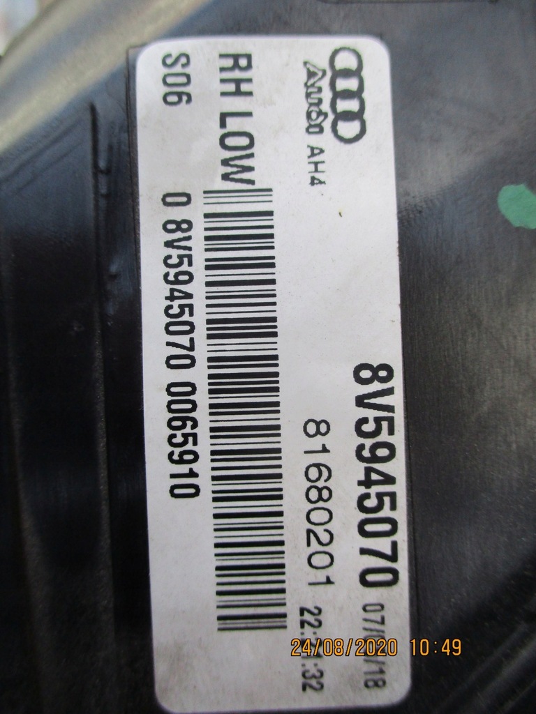 фото №8, Audi a3 8v5 lift лампа задняя правая sedan