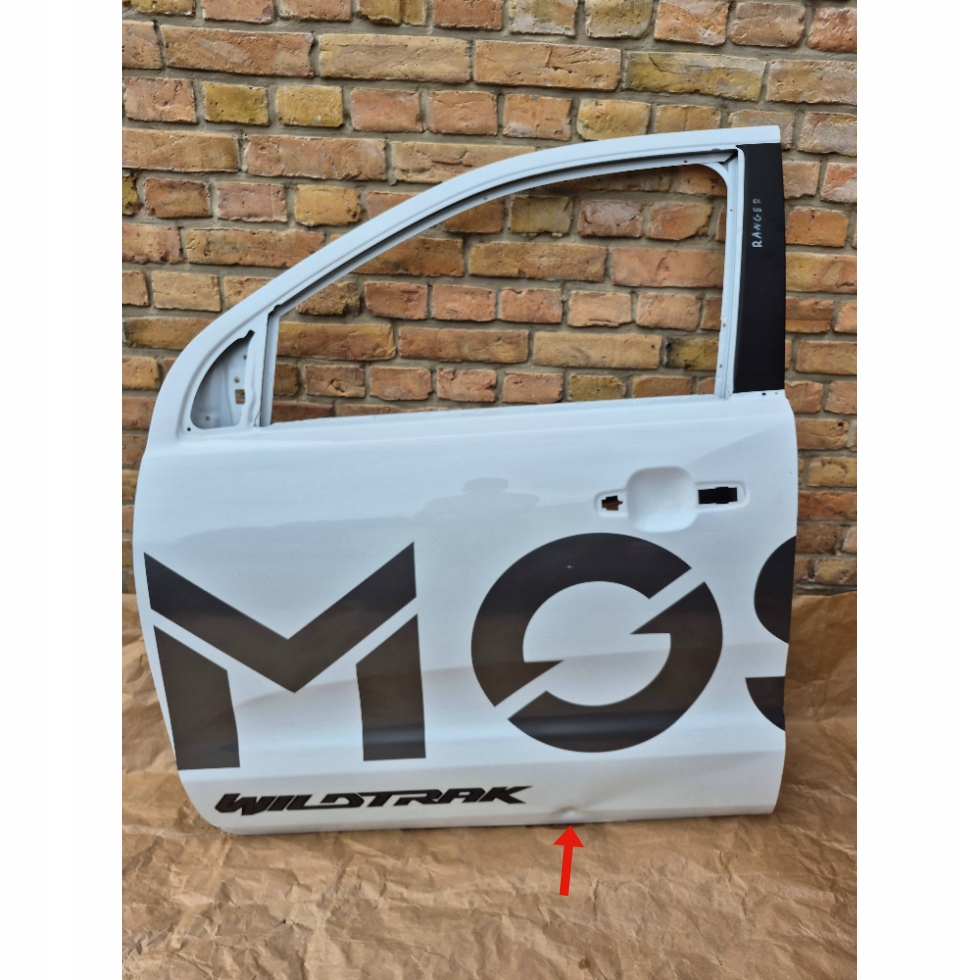 фото №1, Двері перед ліва ford ranger 4 db302620221ab білий