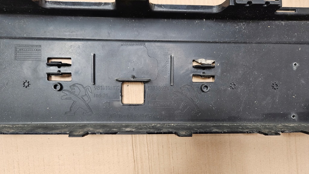 фото №15, Бампер перед peugeot 2008 lift хром 9814116177