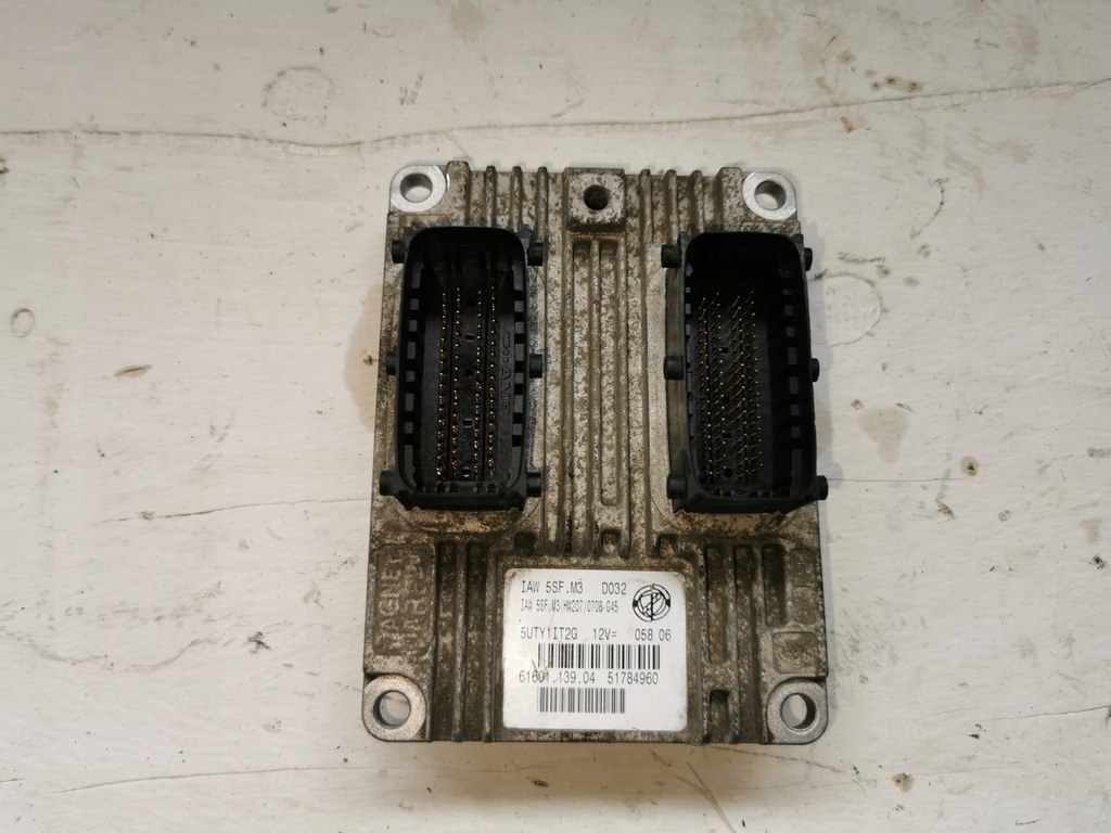 фото №1, Fiat lancia бортовий комп'ютер 51784960