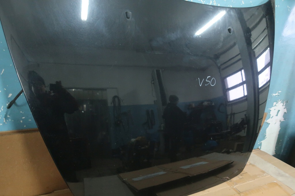 фото №5, Volvo v50 s40 c30 04- капот передняя перед 452-46