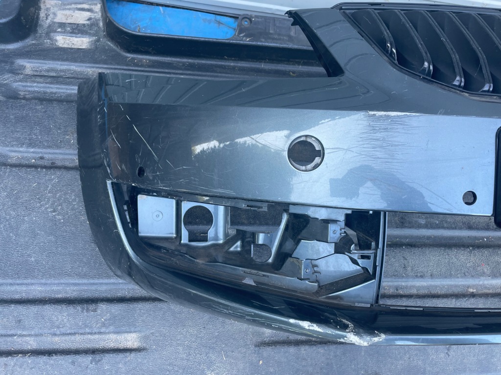 фото №12, Бампер перед решётка радиатора skoda octavia 3 iii lift передний решётка радиатора pdc 5e0807221