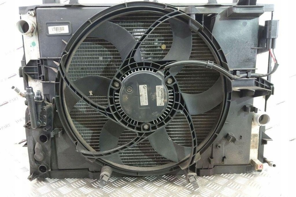 фото №7, Комплект радіатор bmw 5 e60 m54b30 2004