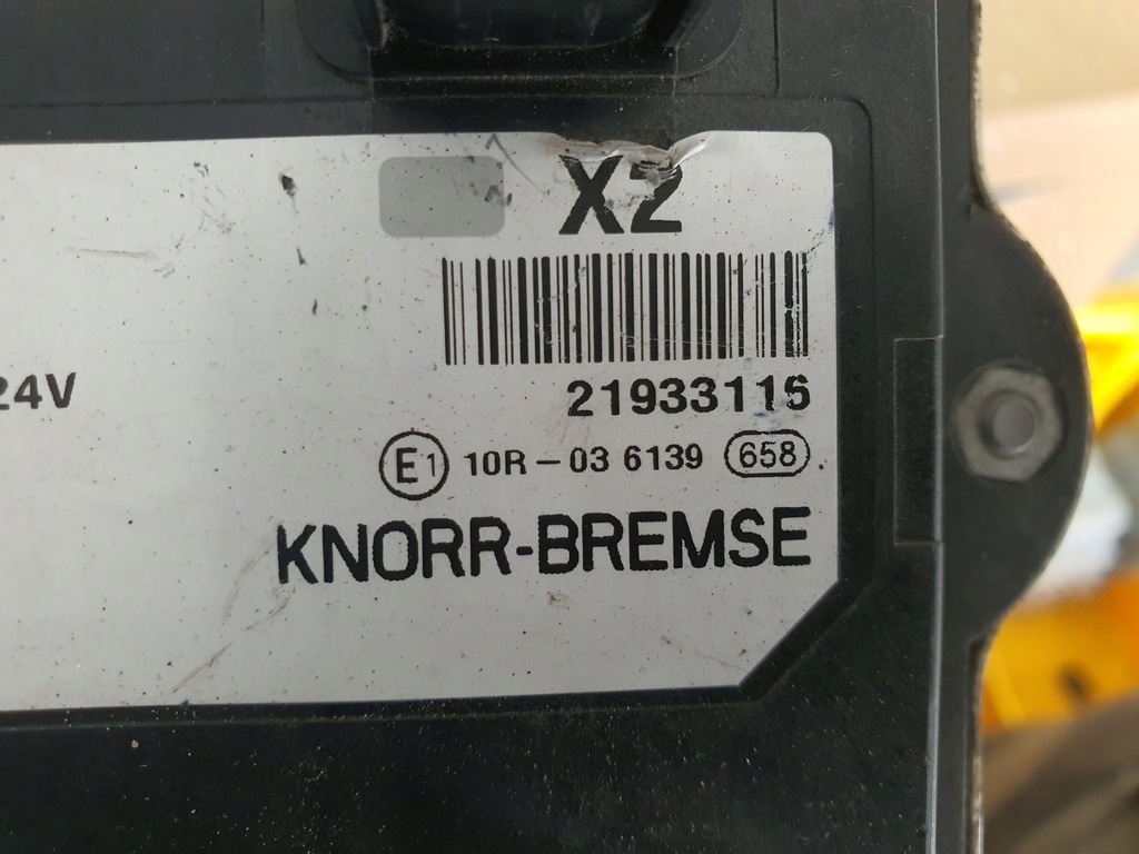 фото №8, Блок керування ebs ecu модуль volvo fh 4 fm 0486110041