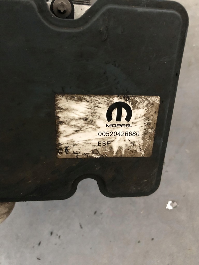 фото №10, Fiat 500 насос abs усилитель тормозов 00520426680