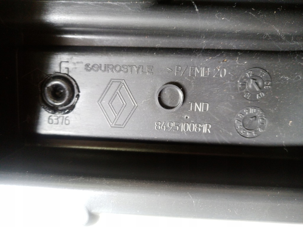 фото №3, Левая защита багажника renault scenic iii grand