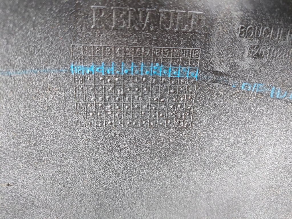 фото №14, Renault zoe бампер перед передній передній плита решітка