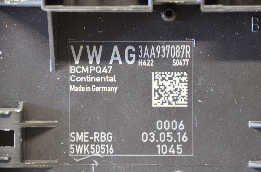 фото №4, Vw модуль блок управління бортовою мережею 3aa937087r