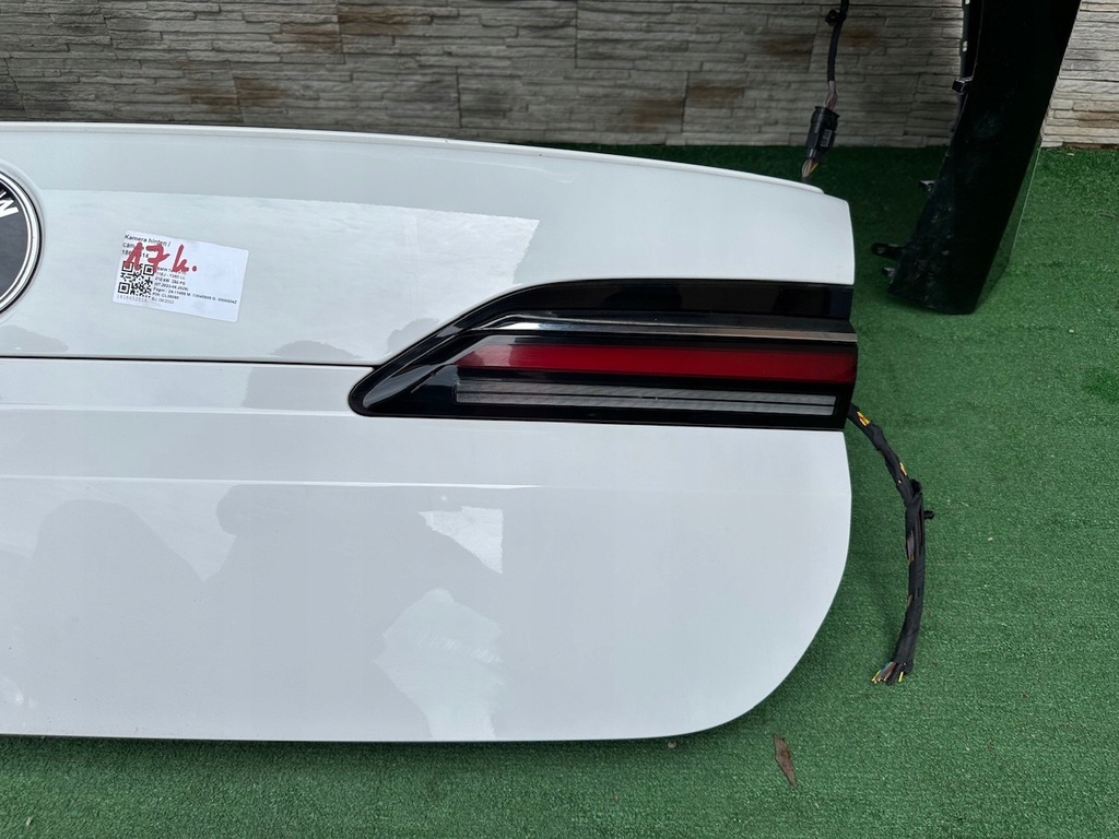 фото №8, Крышка багажника лампы задняя задние бампер задний bmw 7 g70 a300 камера