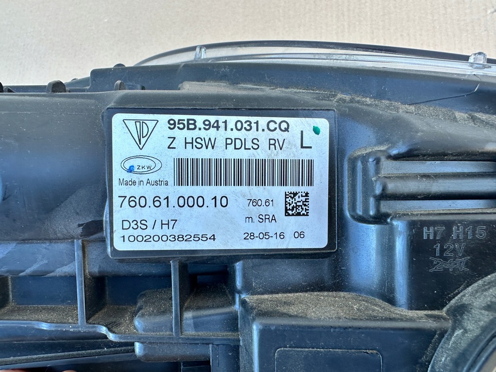 фото №13, Лампа ксенон bi ксенон porsche macan s 95b ліва перед