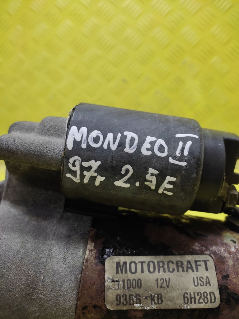 фото №7, Ford mondeo ii 2.5 стартер 93bbkb