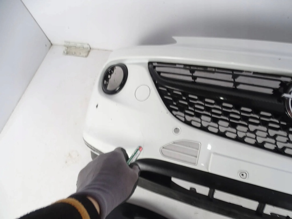 фото №8, Бампер перед передний opel adam turbo s opc-line + решётка радиатора карбон