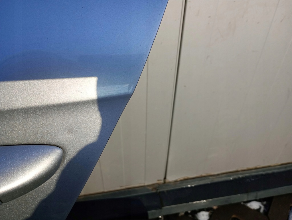 фото №13, Дверь левый задняя серебристый vw passat b7 sedan la7w