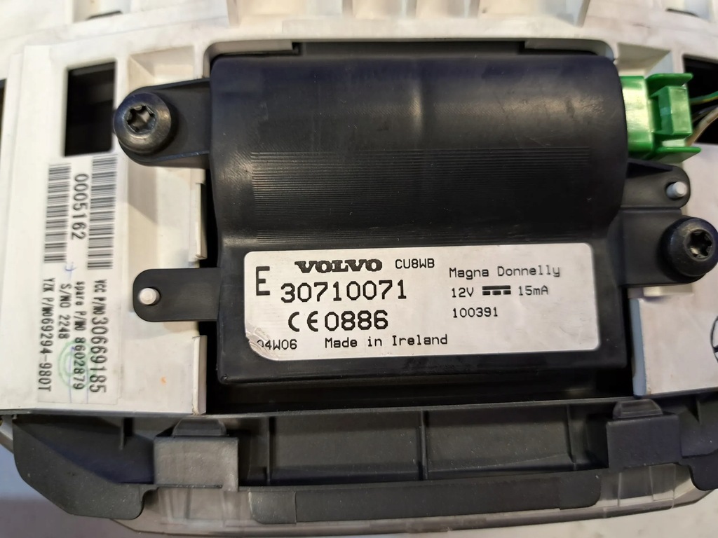 фото №7, Volvo s40 2004 прилади, прилади