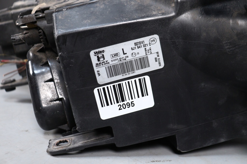 фото №9, Лампа левый перед seat ibiza iv 6j przedlift 08-12 оригинал europa