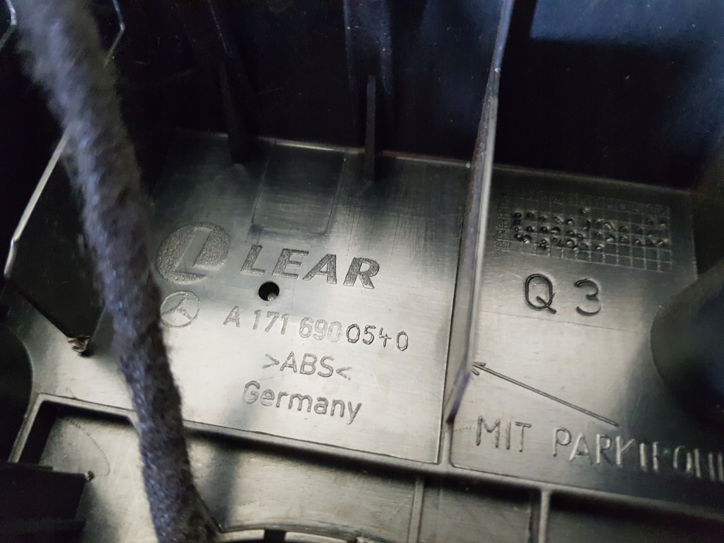 фото №10, Mercedes slk r171 w171 захист накладка підголівник pdc 1715420123