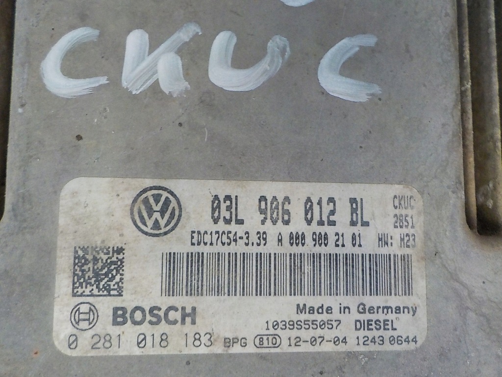 фото №5, Vw crafter 2.0 tdi 11-16 бортовой компьютер набор