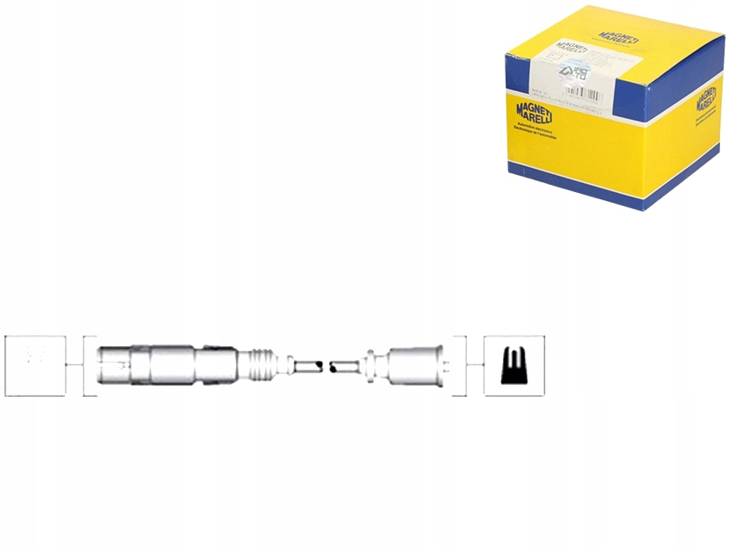 фото №1, Набор трубопровод зажигания magneti marelli 941318111304