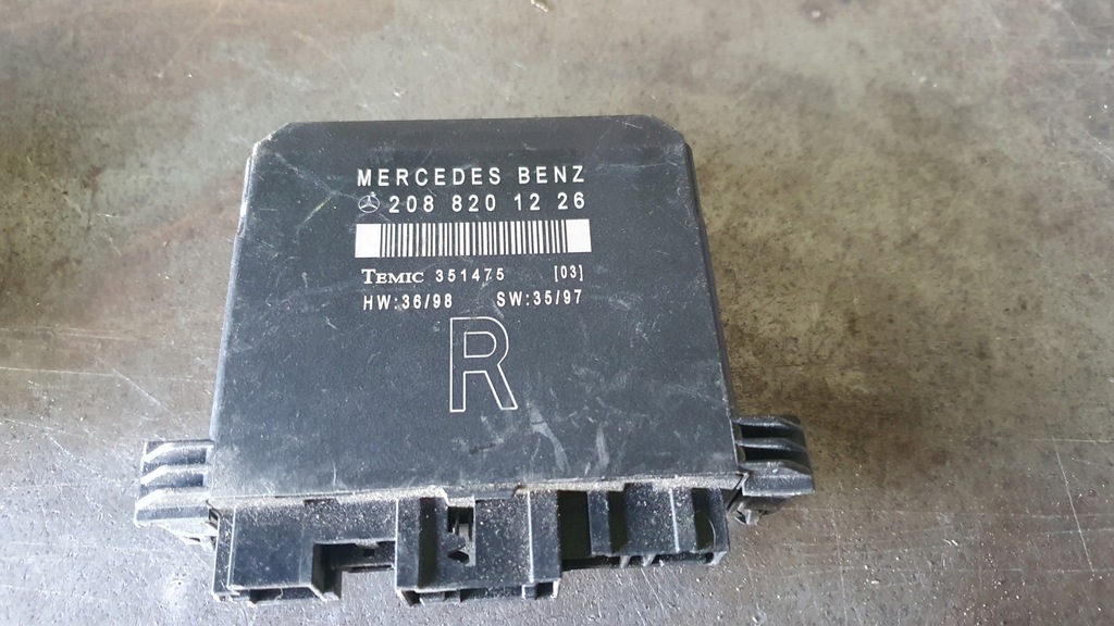 фото №1, Mercedes w208 - модуль двері правий перед 2088201226