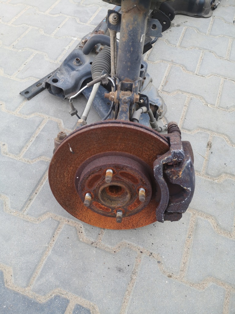 фото №7, Ford b-max поворотный кулак правый перед амортизационная стойка рычаг 1.0ecb