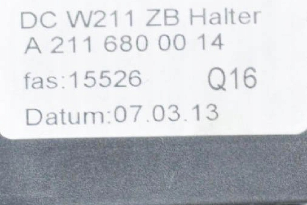 фото №8, Mercedes-benz e w211 кронштейн na чашка новий оригінальний a2116800014