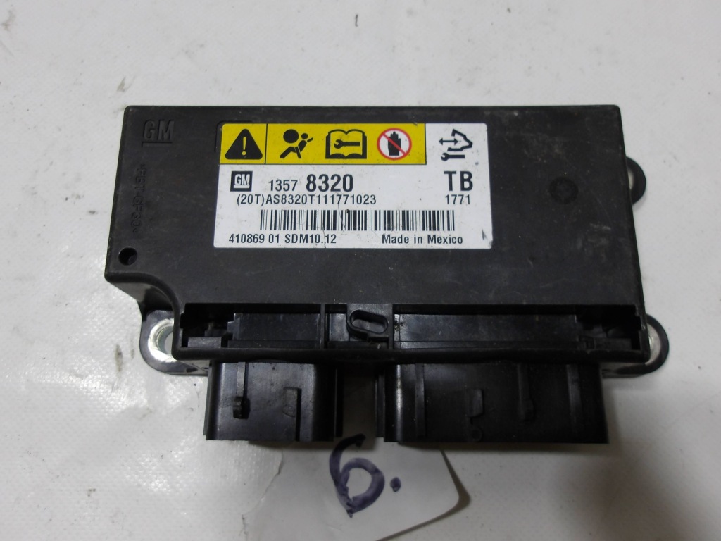 фото №1, Модуль датчик подушек подушка безопасности 13578320 opel insignia a