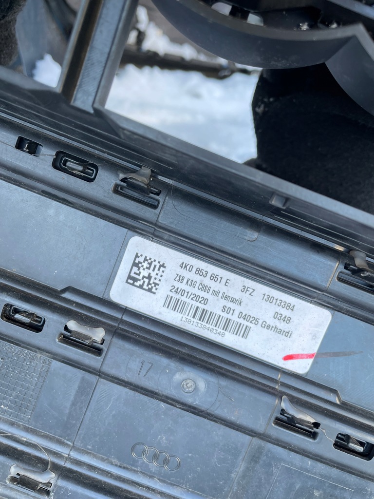 фото №6, Audi s6 c8 4k0 передний бампер перед с решётка радиатора 4k0853651e