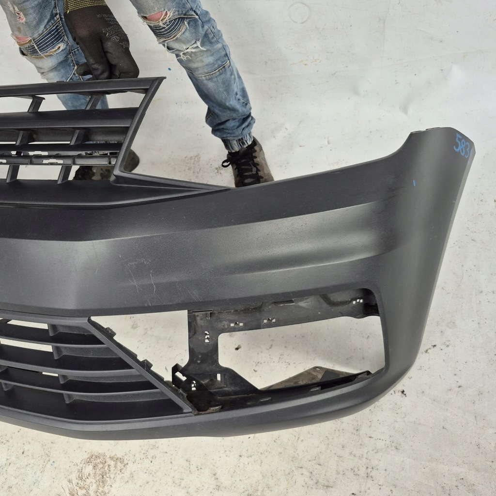 фото №7, Vw caddy iii 3 2k lift 15-20 бампер перед передний