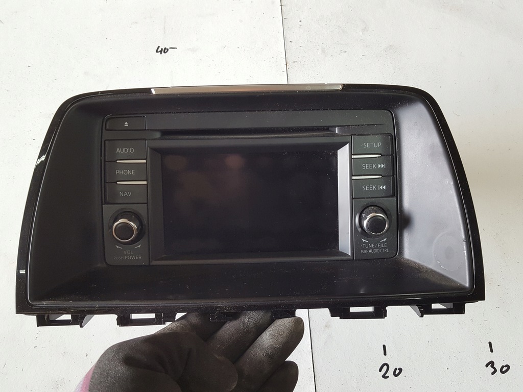 фото №1, Mazda 6 iii gj 12-17 радио cd навигация gkk966dv0a