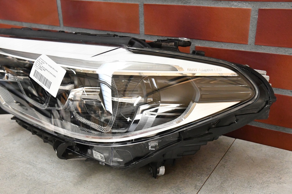фото №7, Лампа ліва bmw 5 g30 g31 led адаптивний комплектна idealna оригінальна