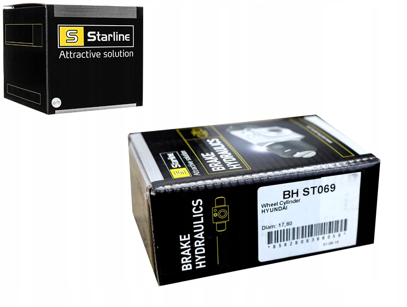 фото №1, Цилиндрик тормозной hyundai atos getz задняя левый nr lpr 4071 starline