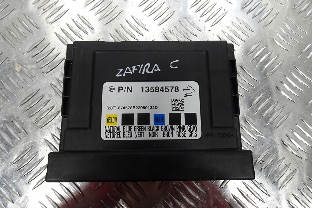 фото №1, Opel zafira c модуль комфорту 12-