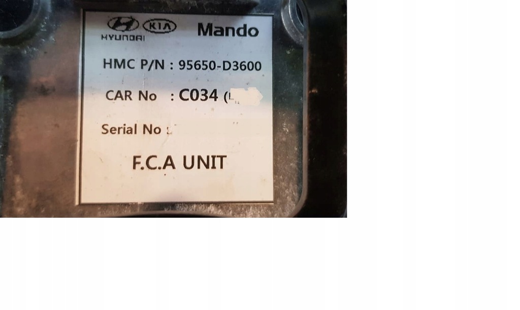 фото №5, Hyundai tucson радар distronic 2017 95650-d3600