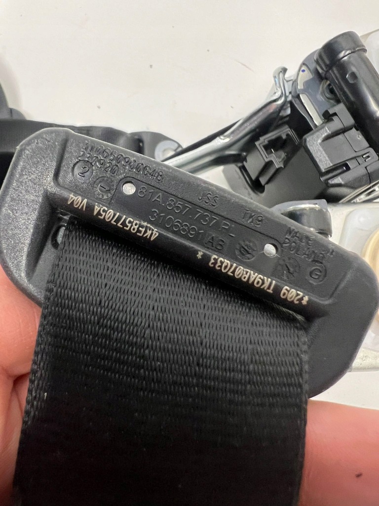 фото №11, Audi q4 e-tron подушка безопасности ремни безопасности 4x kompl