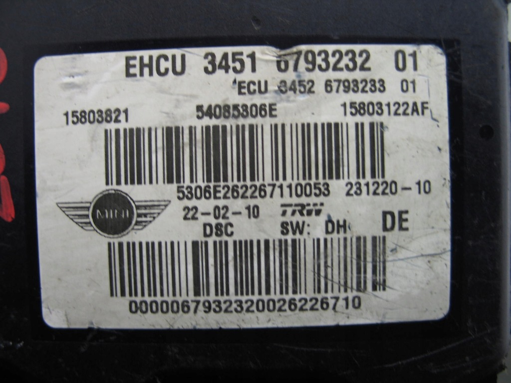 фото №6, Насос abs mini cooper r56 3451679323201 15803122af