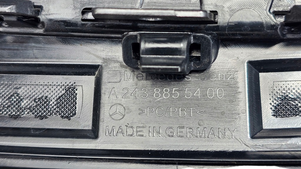 фото №13, Молдинг решётка бампера защита поперечина mercedes eqb x243 a2438855100 a243885540